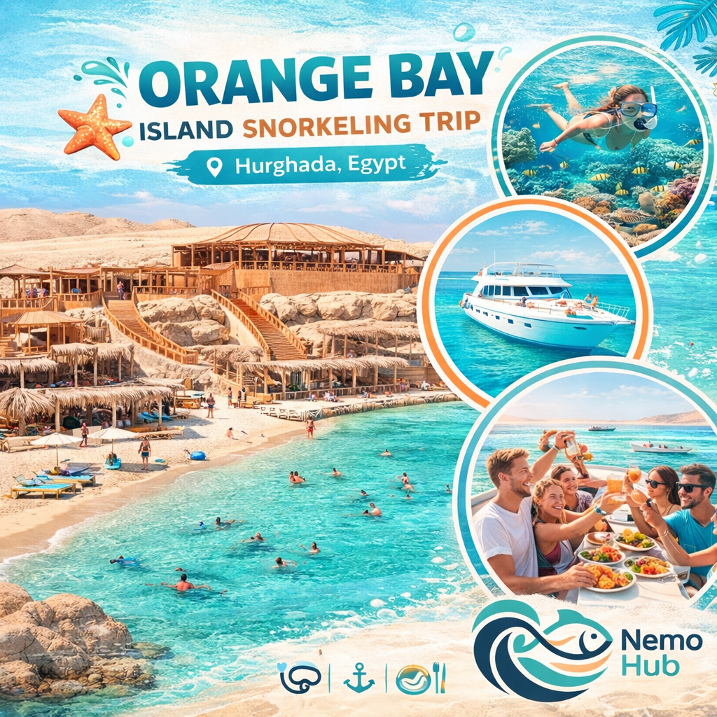 Orange Bay Island Snorkeling Trip from Hurghada (Lunch Included)